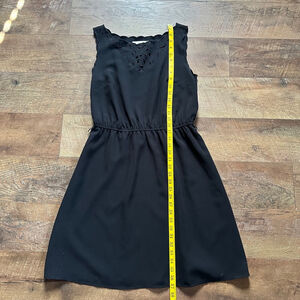 Women's Ann Taylor LOFT Dress Size 8 Black Clearance